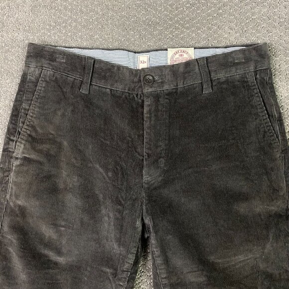 Fat Face Corduroy Pants Chinos Men's 32 R Measures 34 x 30 Slate Gray Cotton - Picture 2 of 11